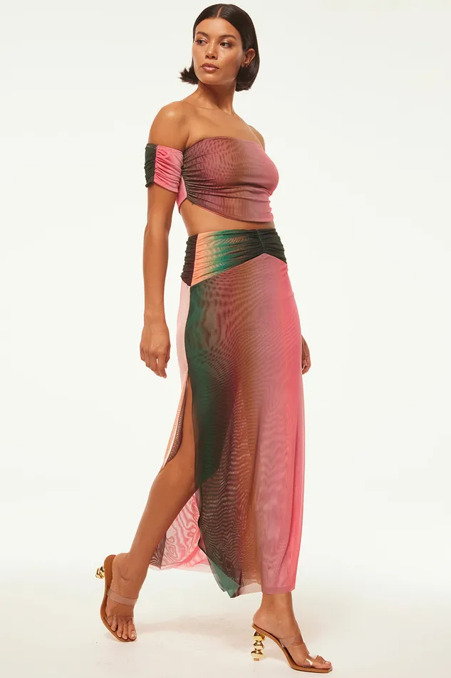 Misa Los Angeles Davina Top Cali Ombre Women Tops
