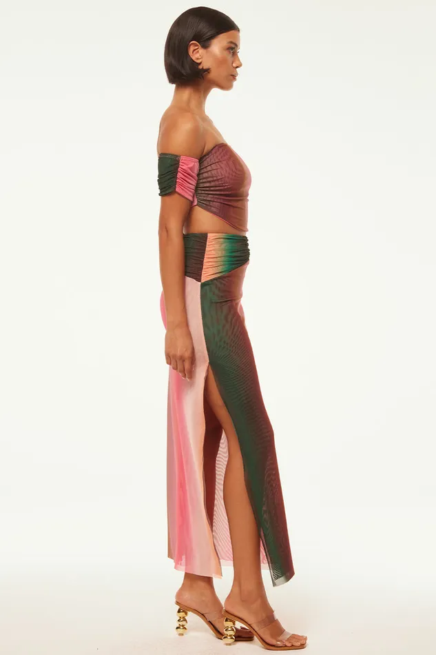 Misa Los Angeles Davina Top Cali Ombre Women Tops