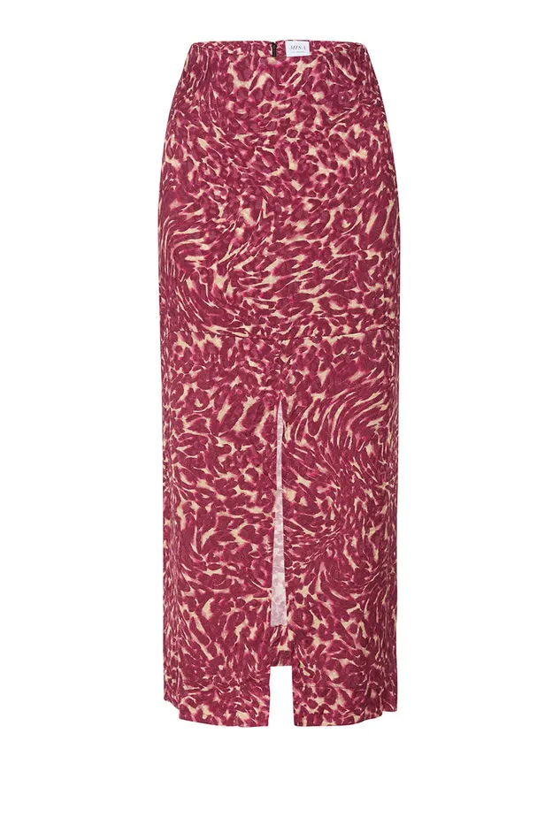 Misa Los Angeles Ivan Skirt Fauna Abstract Women Skirts and Shorts