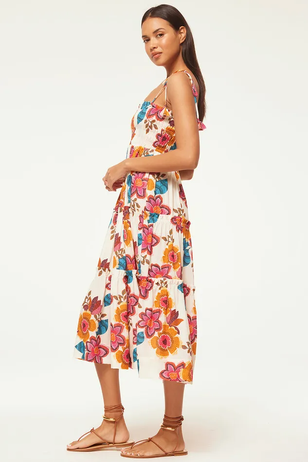 Misa Los Angeles Kamina Dress Flora Marbella Women Dresses