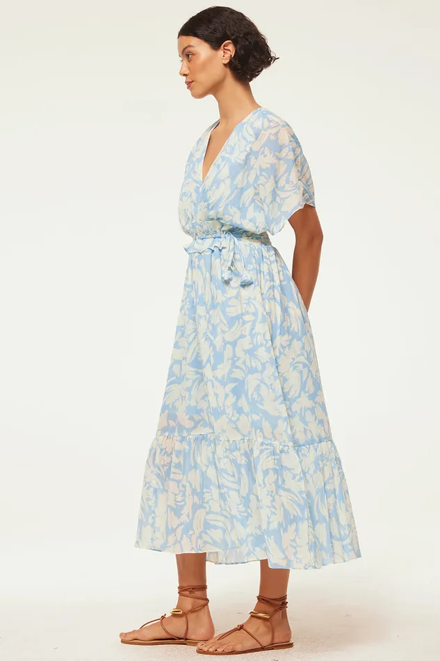 Misa Los Angeles Malia Dress Patmos Sky Women Dresses