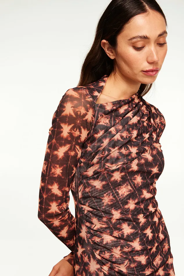 Misa Los Angeles Marina Dress Angel Glow Women Jersey and Mesh