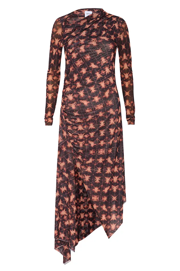 Misa Los Angeles Marina Dress Angel Glow Women Jersey and Mesh