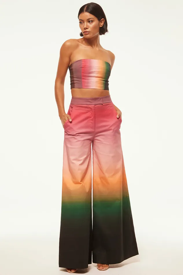 Misa Los Angeles Nico Pant Cali Ombre Cotton Women Pants