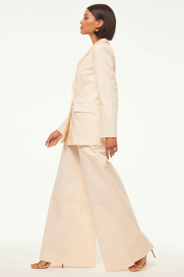 Misa Los Angeles Nico Pant Parchment Women Matching Sets