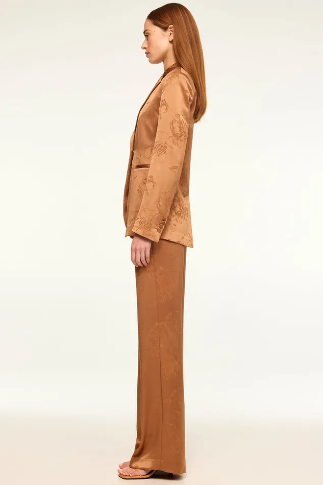 Misa Los Angeles Remi Pant Straw Jacquard Women Matching Sets