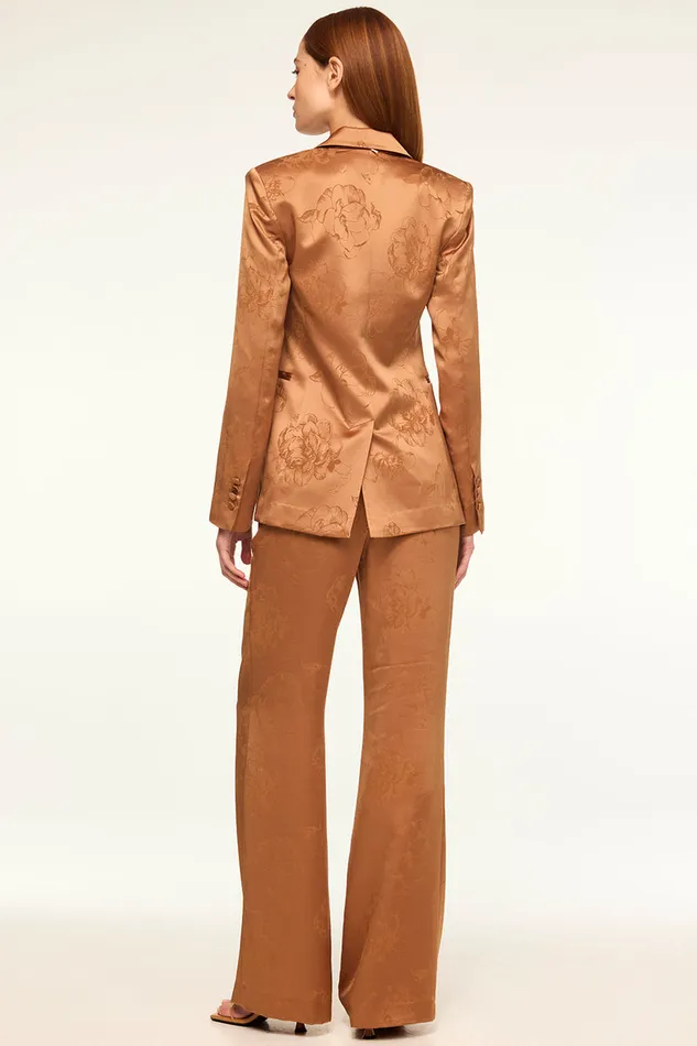 Misa Los Angeles Remi Pant Straw Jacquard Women Matching Sets