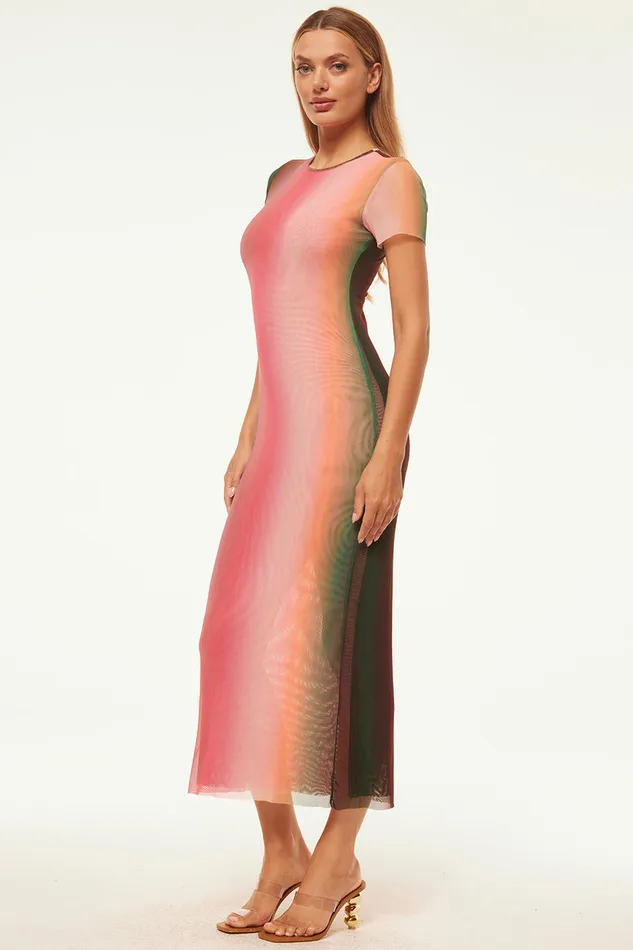 Misa Los Angeles Vanessa Dress Cali Ombre Women Dresses