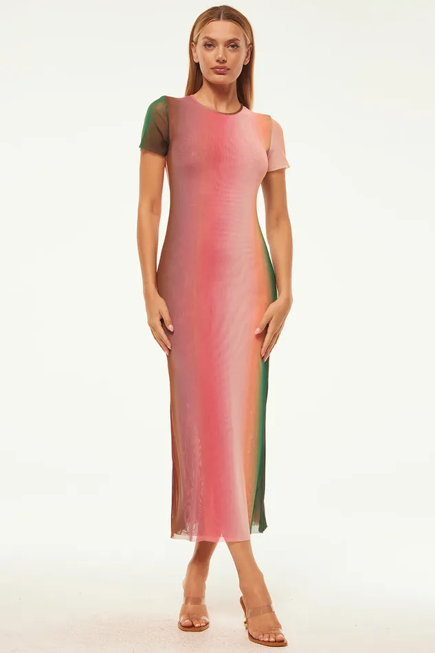 Misa Los Angeles Vanessa Dress Cali Ombre Women Dresses
