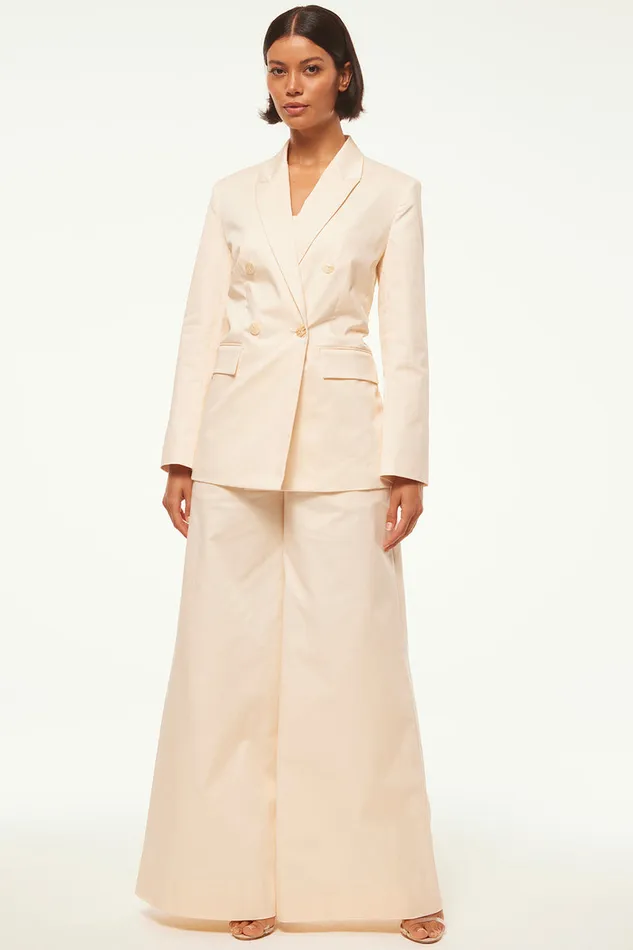 Misa Los Angeles Viva Blazer Parchment Women Jackets