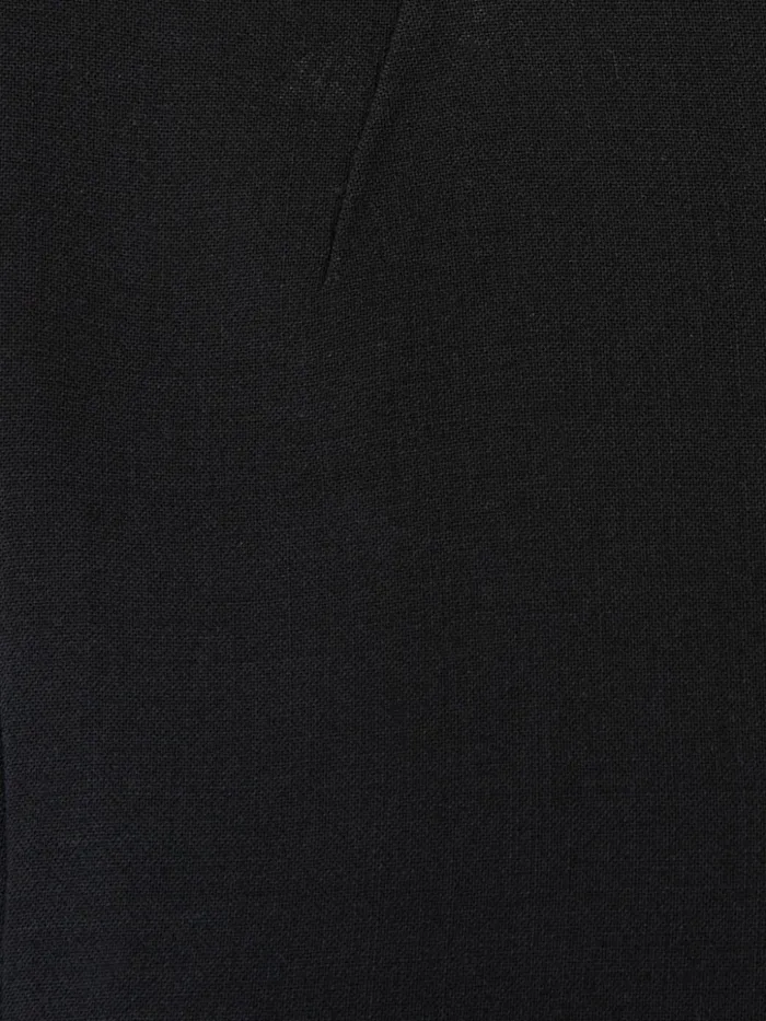 Mock Neck Wool DoubleFace Dress Black Women Akris Dresses