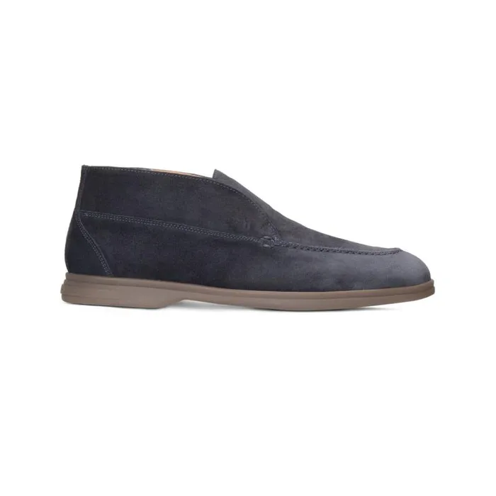 Moreschi Boots Blue Suede Boot 8211 Men