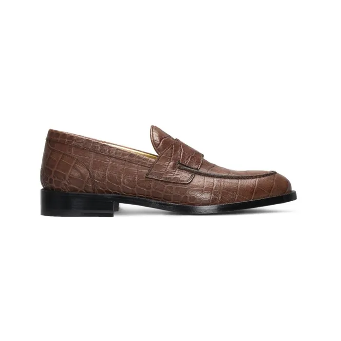 Moreschi Loafers FOR HIM 8211 Dark Brown Leather Loafer 8211 Men