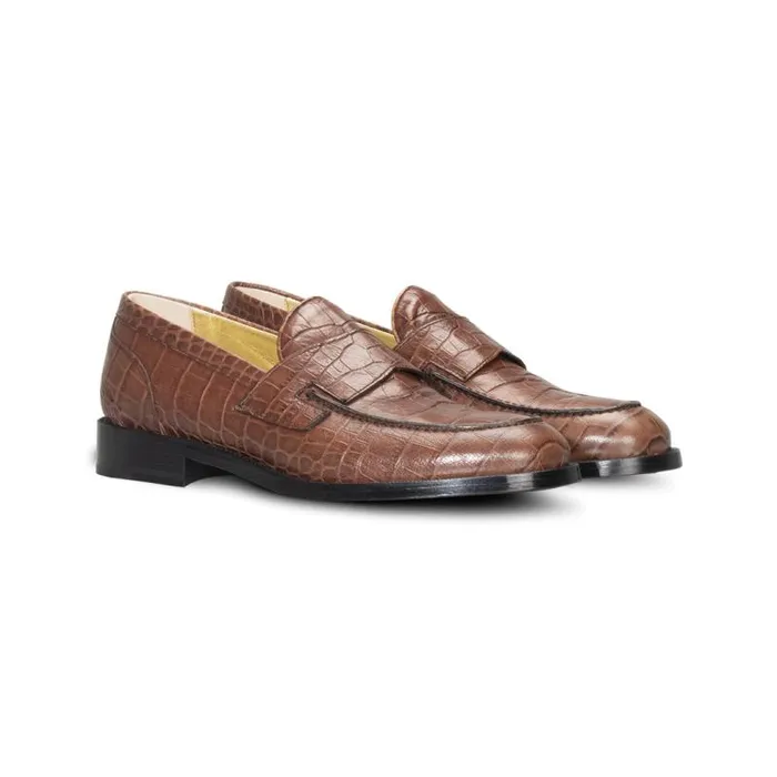 Moreschi Loafers FOR HIM 8211 Dark Brown Leather Loafer 8211 Men