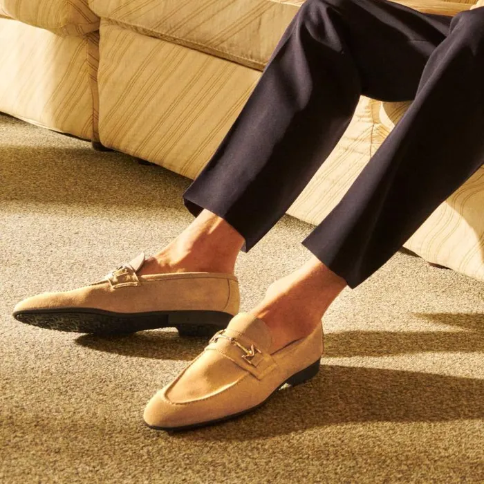 Moreschi Loafers White Suede Loafer 8211 Men