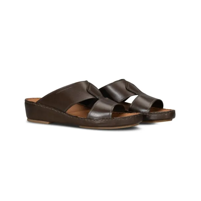 Moreschi Sandals Green Leather Sandal 8211 Men
