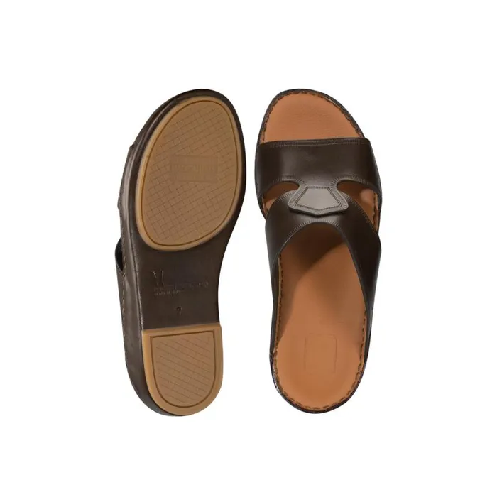 Moreschi Sandals Green Leather Sandal 8211 Men