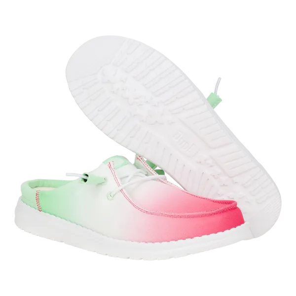 Mules Apparel Wendy Slip Ombre Pop heydude
