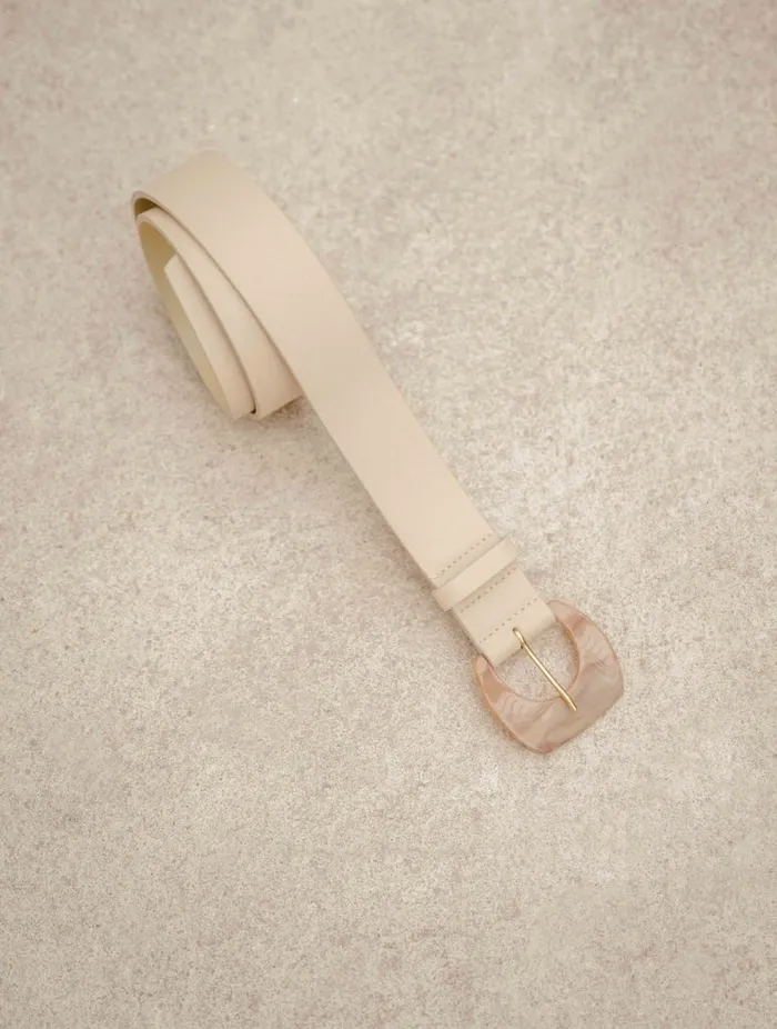 Murano Beige Women Bobbies Belts