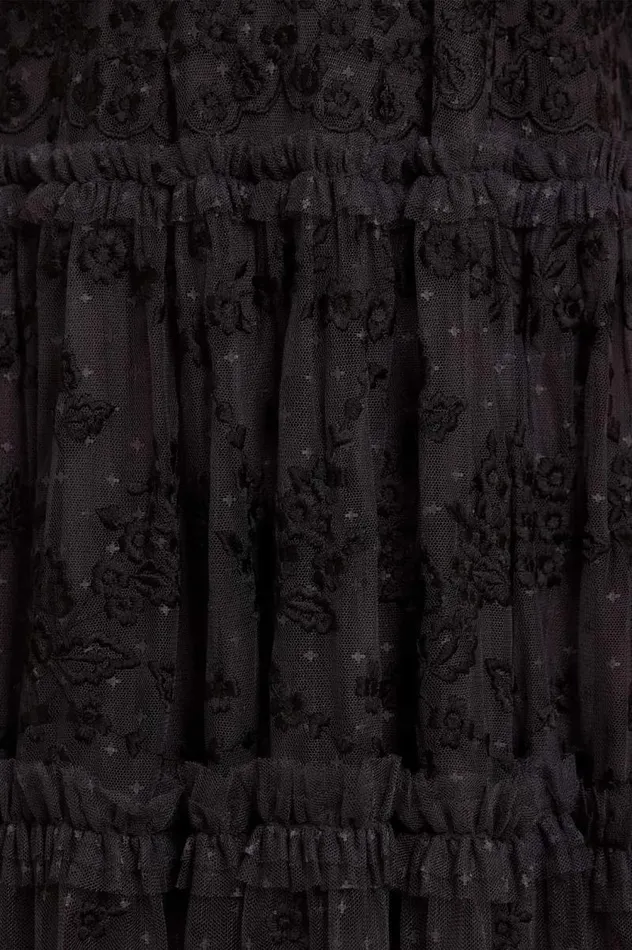 Needle and Thread Dresses Autumn Lace Ankle Gown Black 8211 Women