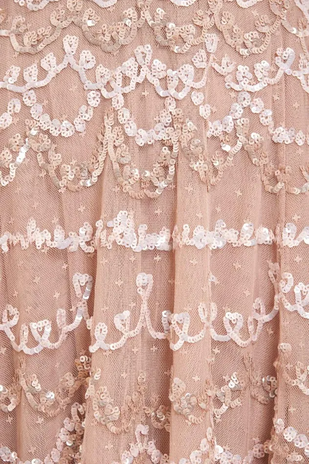 Needle and Thread Dresses Everthine Ankle Gown Beige 8211 Women