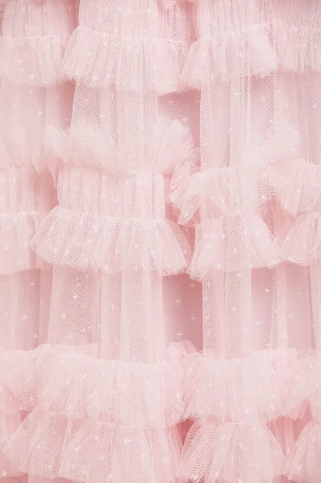 Needle and Thread Dresses Lisette Ruffle Halter Neck Gown Pink 8211 Women