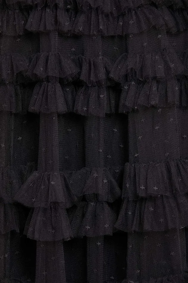 Needle and Thread Dresses Lisette Ruffle Off Shoulder Gown Black 8211 Women
