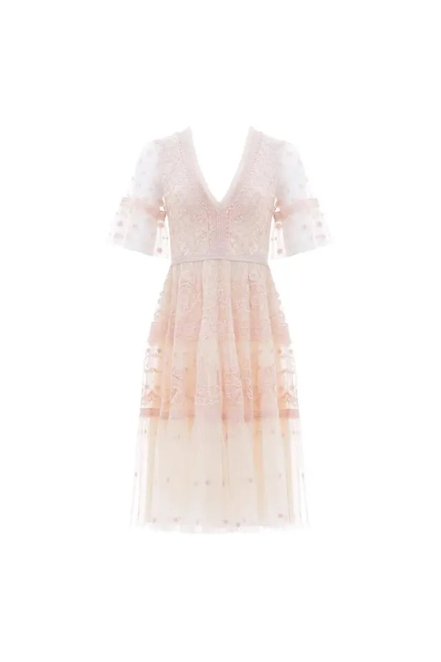 Needle and Thread Dresses Midsummer Lace Dress Champagne 8211 Women