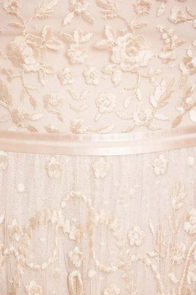 Needle and Thread Dresses Midsummer Lace OffShoulder Gown Champagne 8211 Women