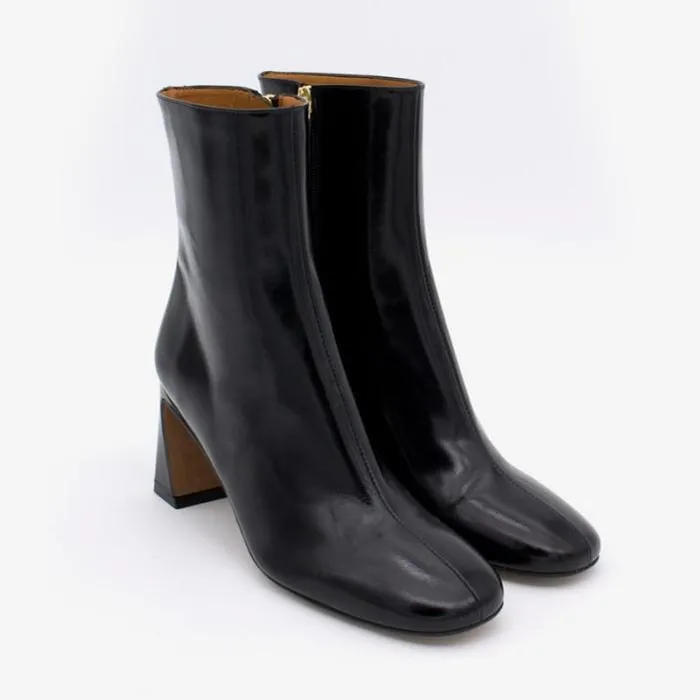 ngel Alarcn Last Units Woman JAMIA 8211 Leather Ankle Boots With A Zipper