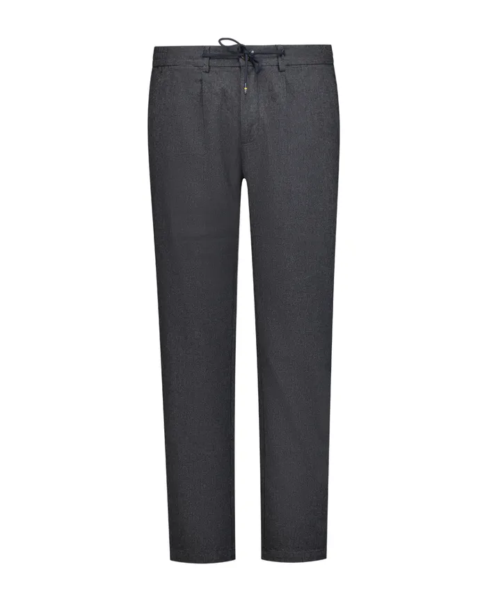 NZA New Zealand Auckland Trousers Grey Twill Chino 8211 Grey Melange 8211 Men