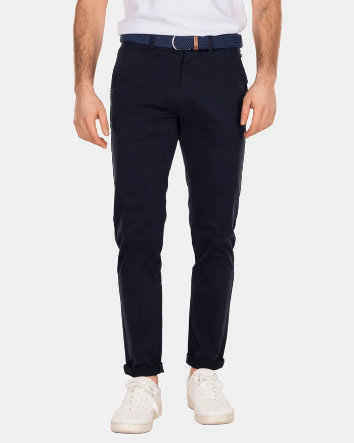 NZA New Zealand Auckland Trousers Napier Twill Stretch 8211 Brave Navy Blue 8211 Men