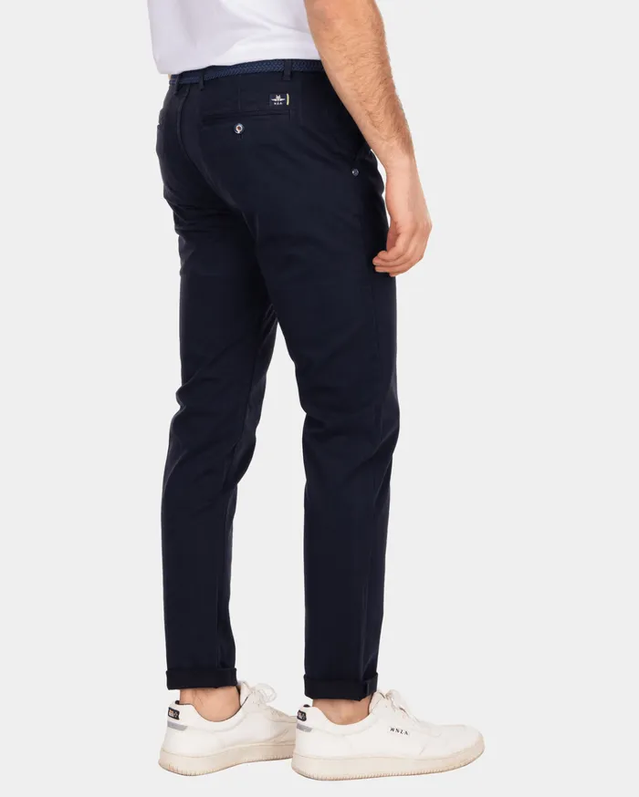 NZA New Zealand Auckland Trousers Napier Twill Stretch 8211 Brave Navy Blue 8211 Men
