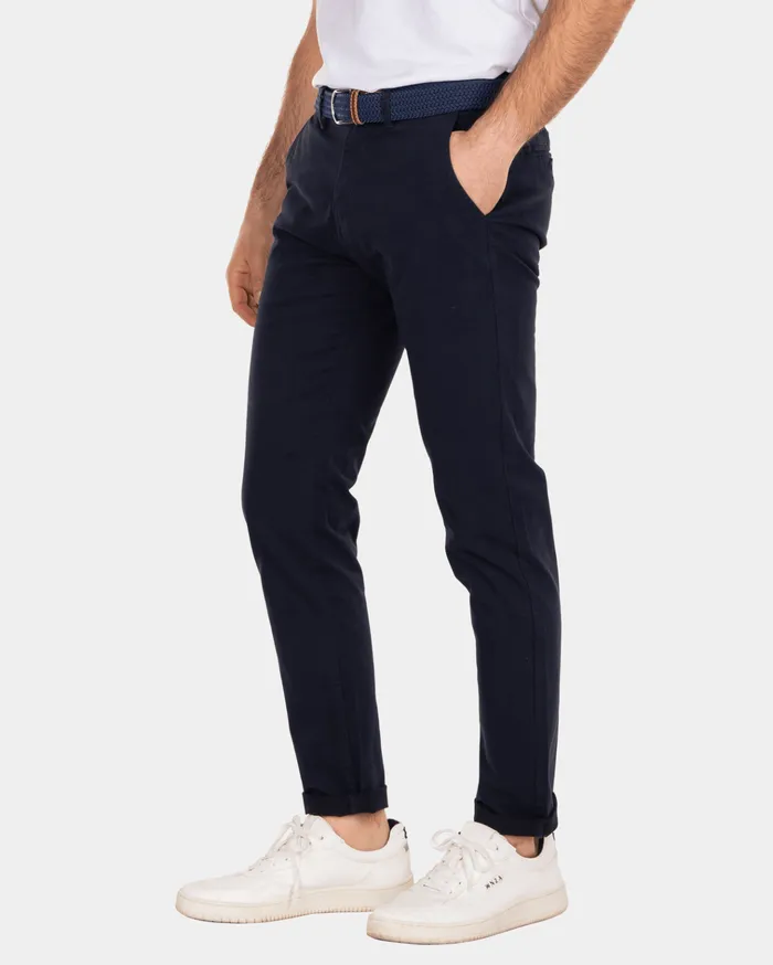 NZA New Zealand Auckland Trousers Napier Twill Stretch 8211 Brave Navy Blue 8211 Men