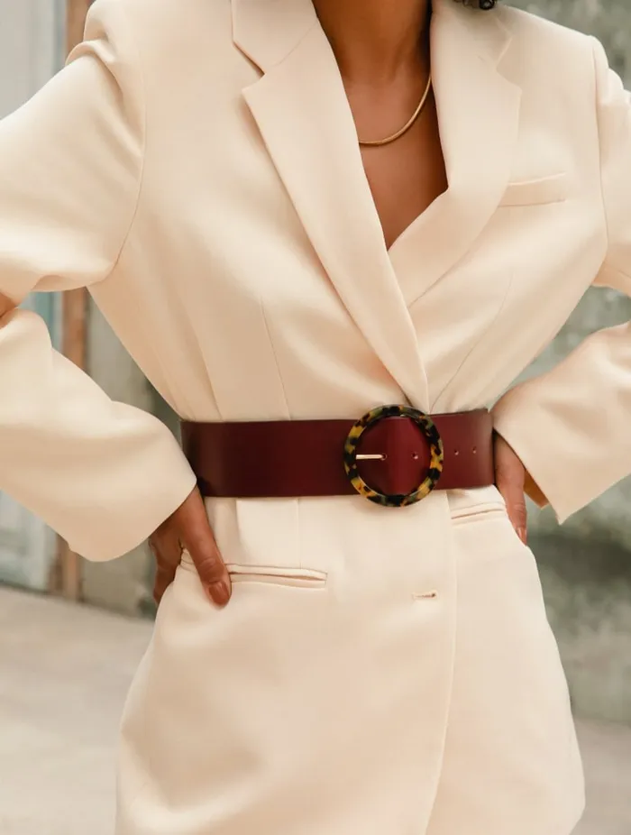 Oia Merlot Women Bobbies Belts