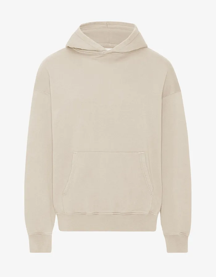 Organic Oversized Hood 8211 Ivory White Hoodies Colorfulstandard Women