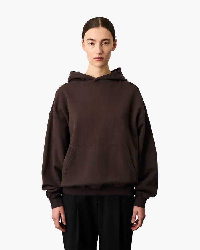 Organic Oversized Hood 8211 Ivory White Hoodies Colorfulstandard Women