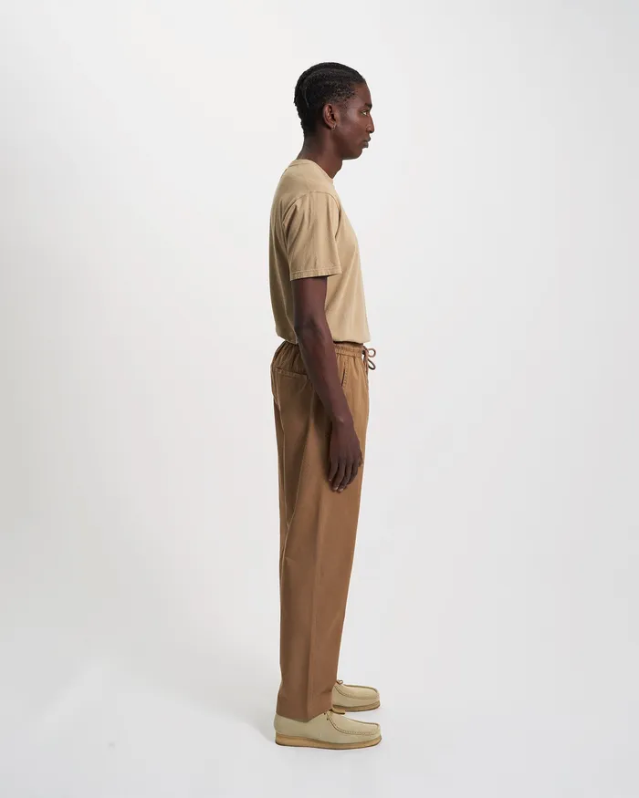 Organic Twill Pants 8211 Sahara Camel Pants Colorfulstandard Men