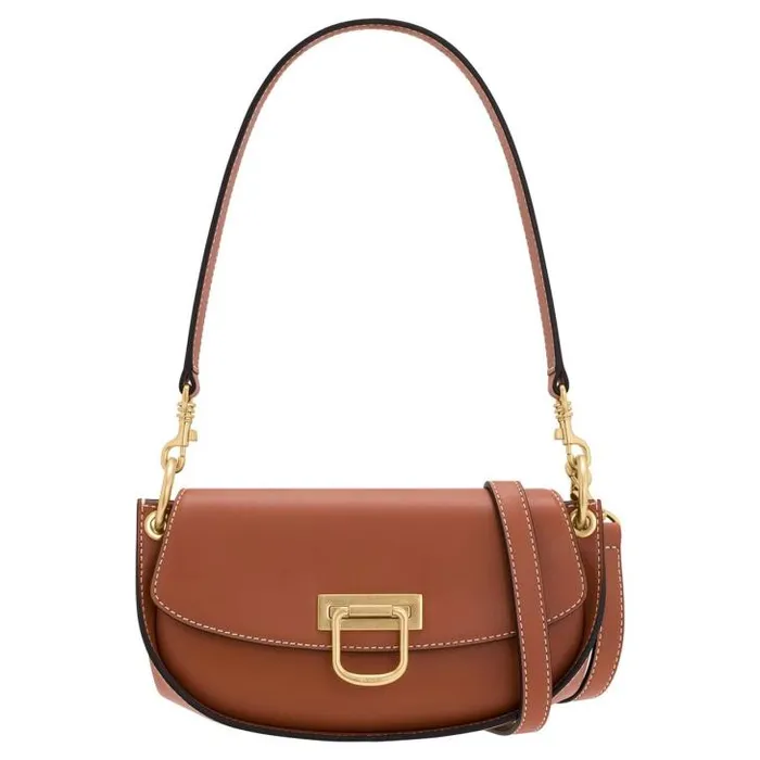 Oroton Baguette Bags Colt Small Baguette Brandy 8211 Women