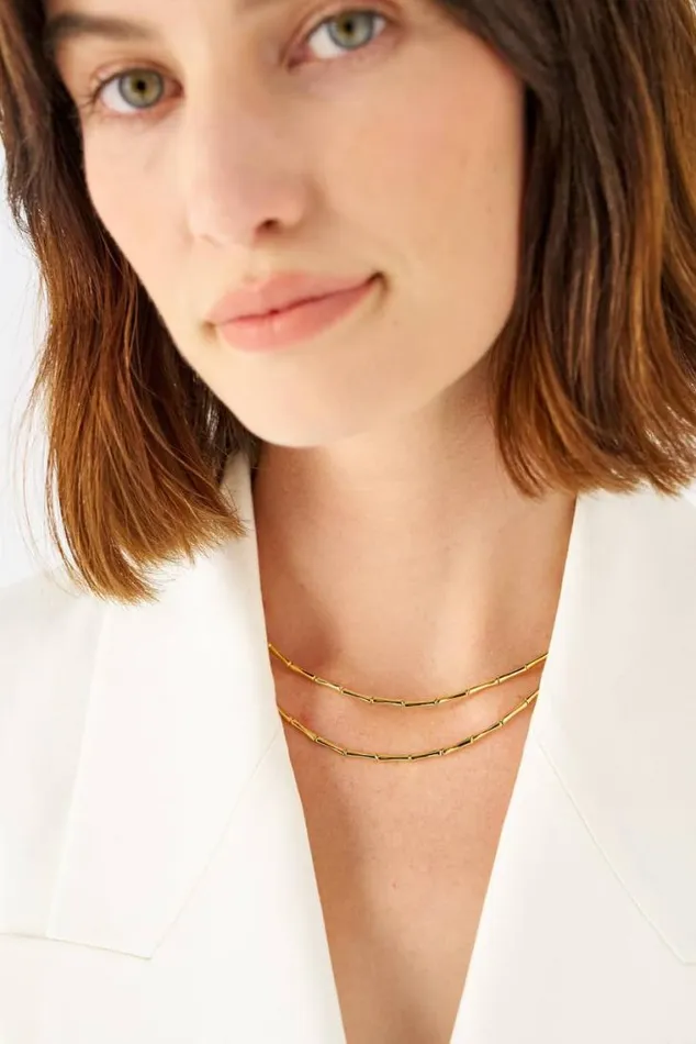 Oroton Necklaces Fife Necklace 18k Gold 8211 Jewellery
