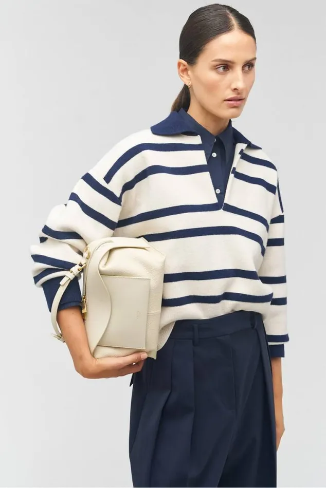 Oroton Shoulder Mica Small Bowler Cashew 8211 Women