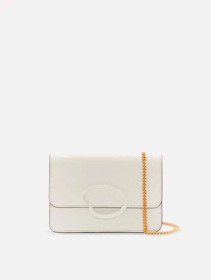 Oscar De La Renta O Pochette Ivory Women Handbags