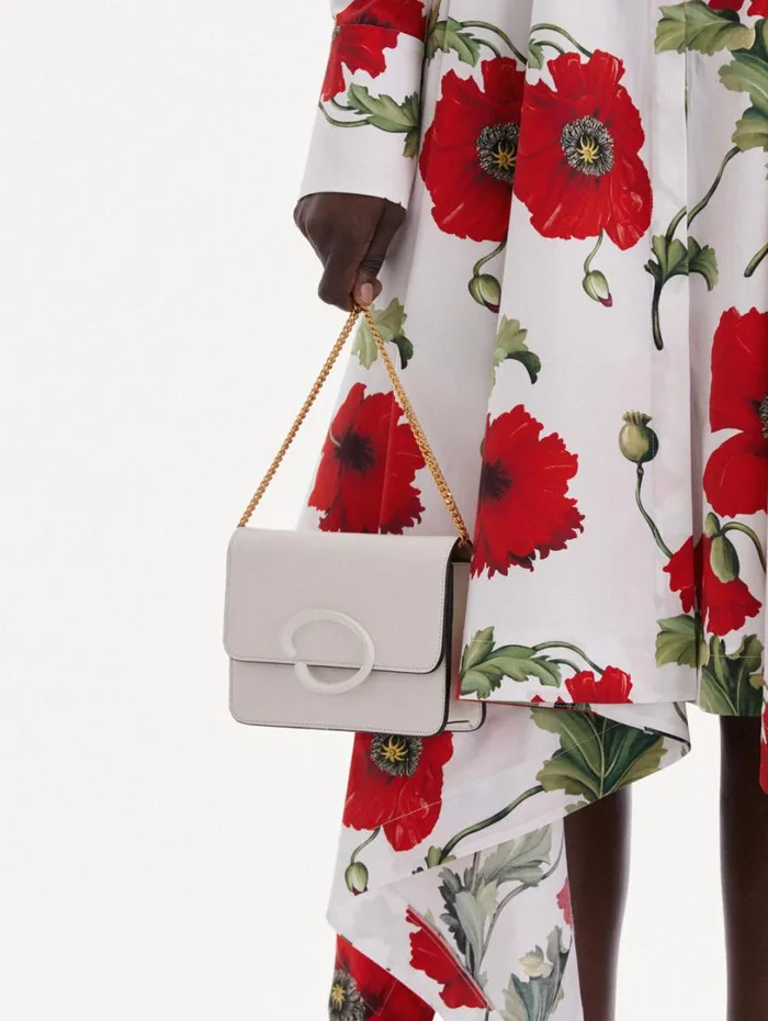Oscar De La Renta O Pochette Ivory Women Handbags Oscar De La Renta O Pochette Ivory Women Handbags