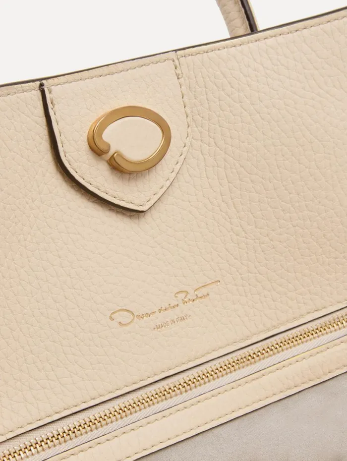 Oscar De La Renta The Ivy Ivory Women Handbags