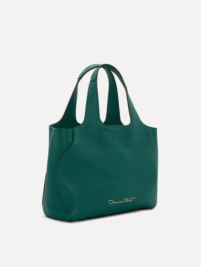 Oscar De La Renta The Mini Topaz Bottle Green Women Signature Handbags Oscar De La Renta The Mini Topaz Bottle Green Women Signature Handbags