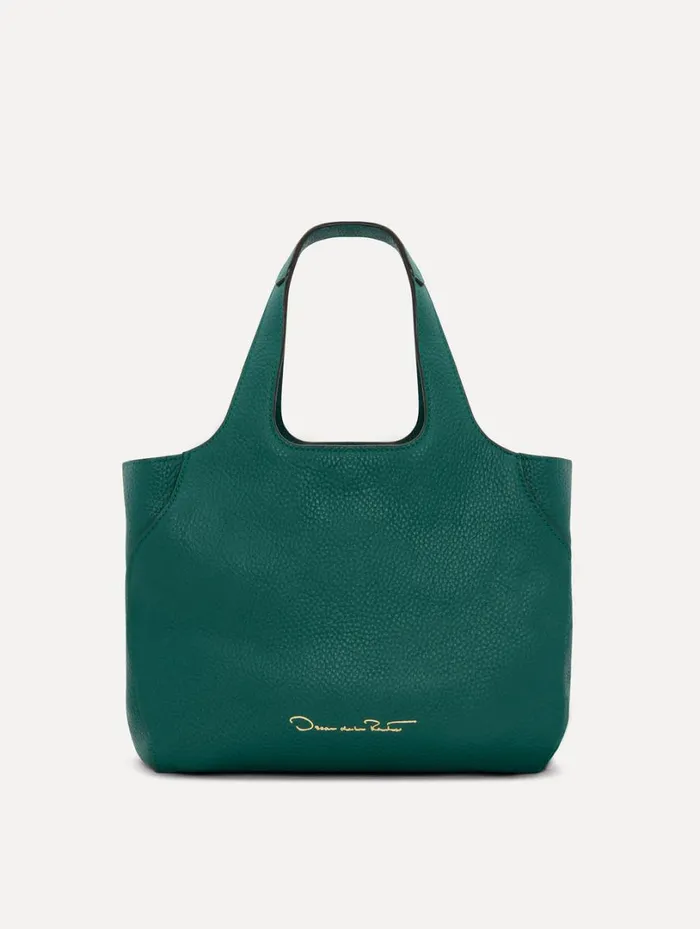 Oscar De La Renta The Mini Topaz Bottle Green Women Signature Handbags Oscar De La Renta The Mini Topaz Bottle Green Women Signature Handbags