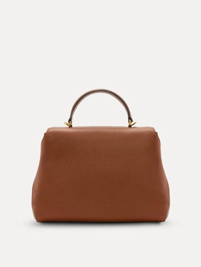 Oscar De La Renta The Poppy Cognac Women Handbags Oscar De La Renta The Poppy Cognac Women Handbags