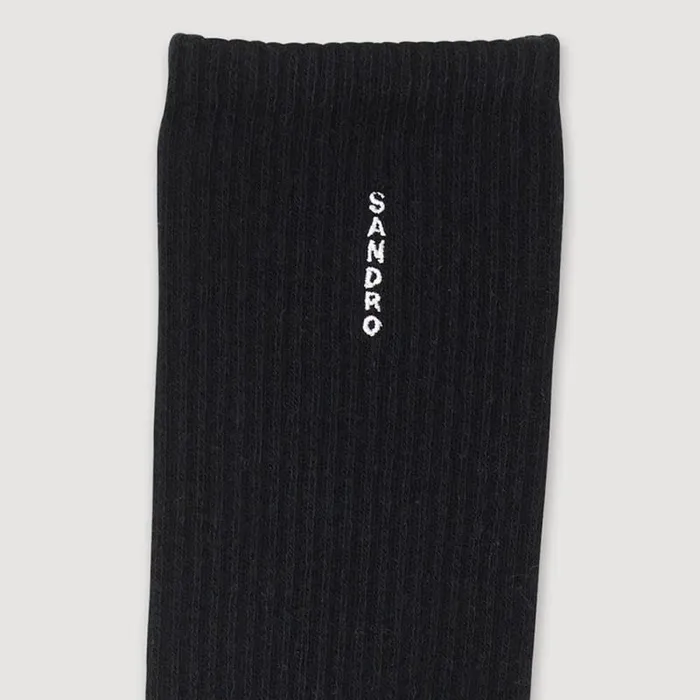 Other Accessories Men SANDRO Cotton Socks Black