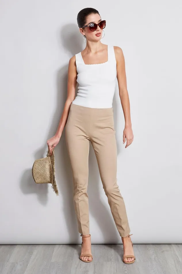 Outlet 8211 Women Bottoms Elie Tahari Skinny Long Pant Rattan