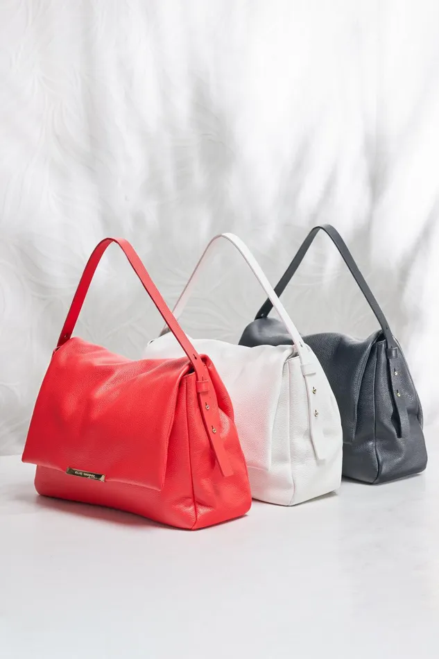 Outlet 8211 Women Handbags Elie Tahari Convertible Shoulder Bag Flame